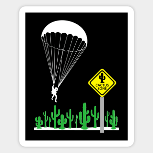 Mod.1 Cactus Zone Paratrooper Magnet